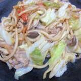 具沢山な焼きうどん☆